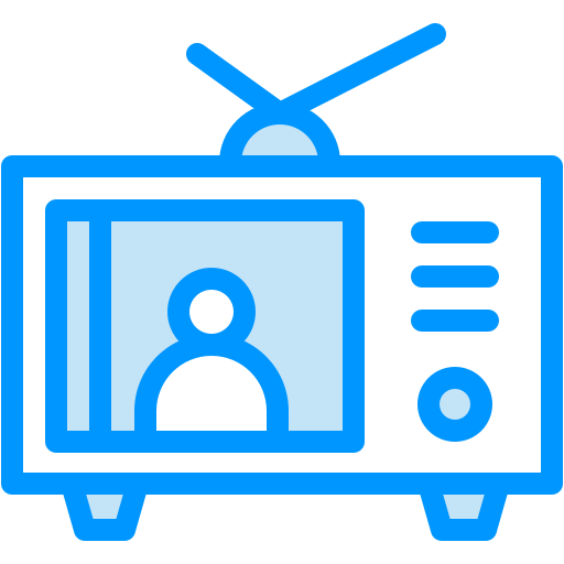 Телевидения Generic Blue иконка