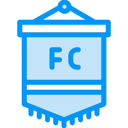 fußballverein Generic Blue icon