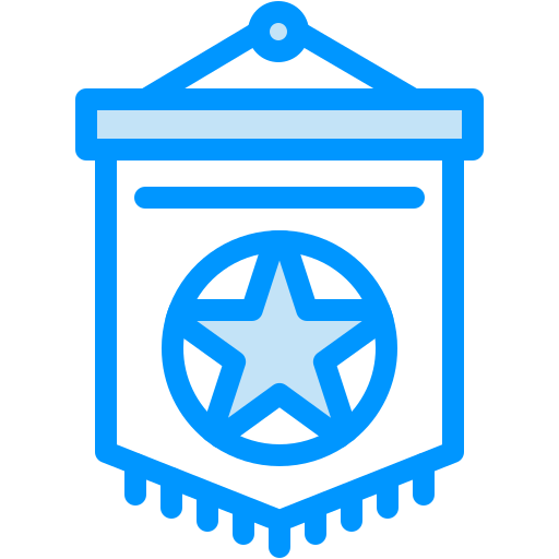 페넌트 Generic Blue icon