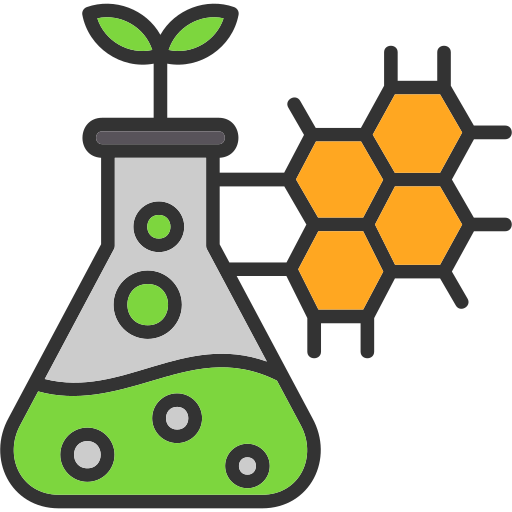 biotech Generic Outline Color icon