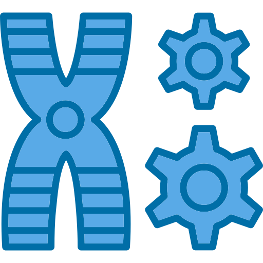 bio-engineering Generic Blue icoon