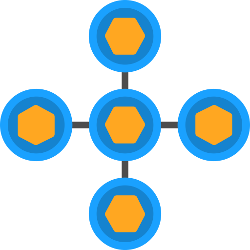 Biomolecular Generic Flat icon
