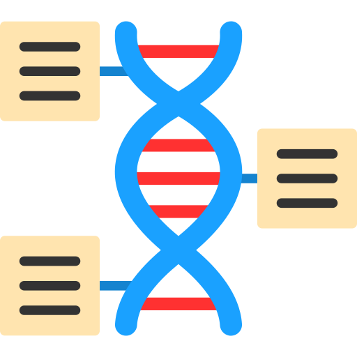 유전체학 Generic Flat icon