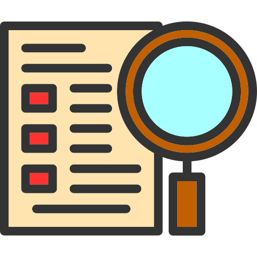 Classified Generic Outline Color icon