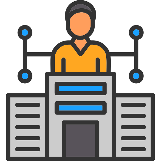 estructura Generic Outline Color icono