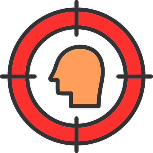 Head Hunting Generic Outline Color icon