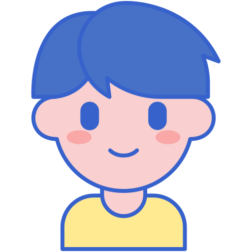 Boy Generic Outline Color icon