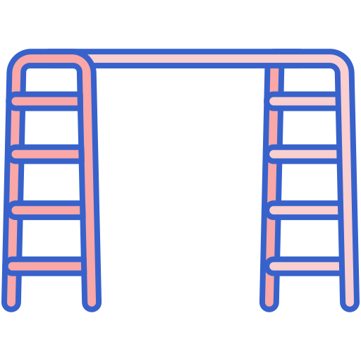 Monkey bars Generic Outline Color icon