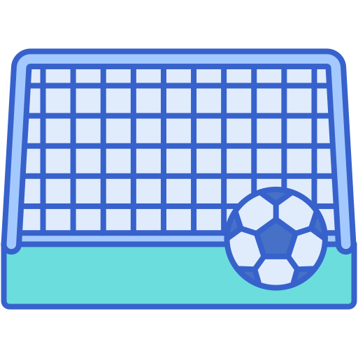 サッカーゴール Generic Outline Color icon