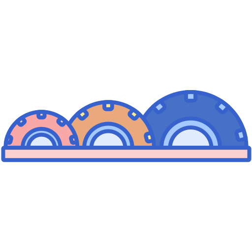 Tires Generic Outline Color icon