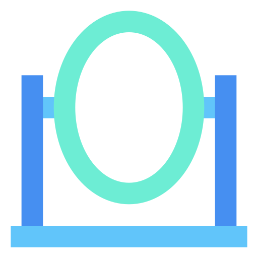 鏡 Generic Blue icon