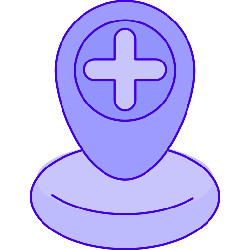farmacia Generic Thin Outline Color icono