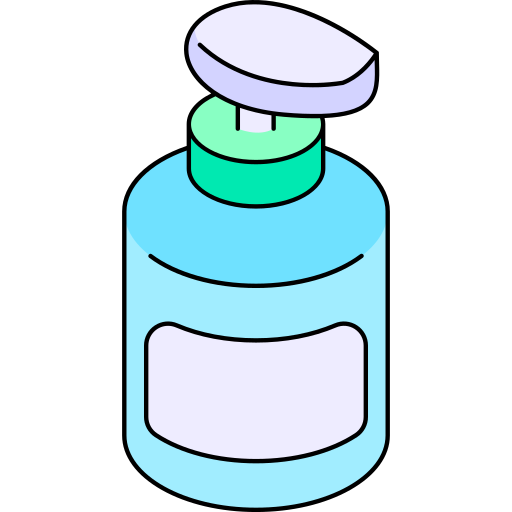 Antiseptic Generic Thin Outline Color icon