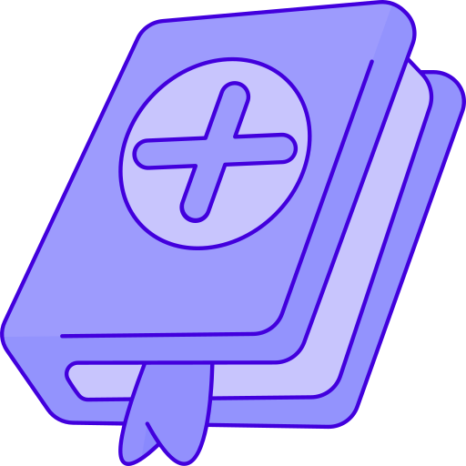 Medical Book Generic Thin Outline Color icon