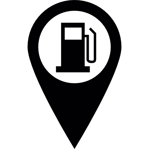 punkt stacji benzynowej  ikona