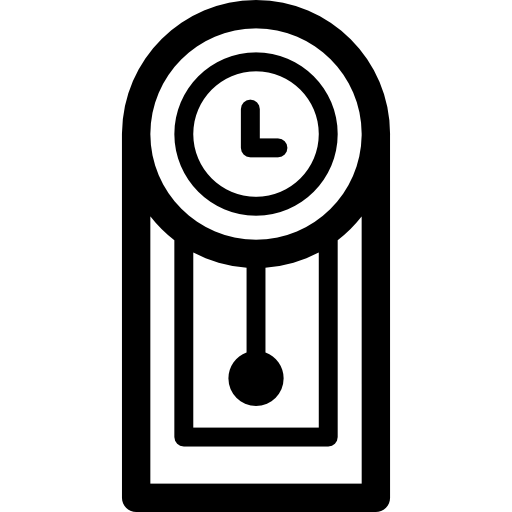 zegar Basic Rounded Lineal ikona