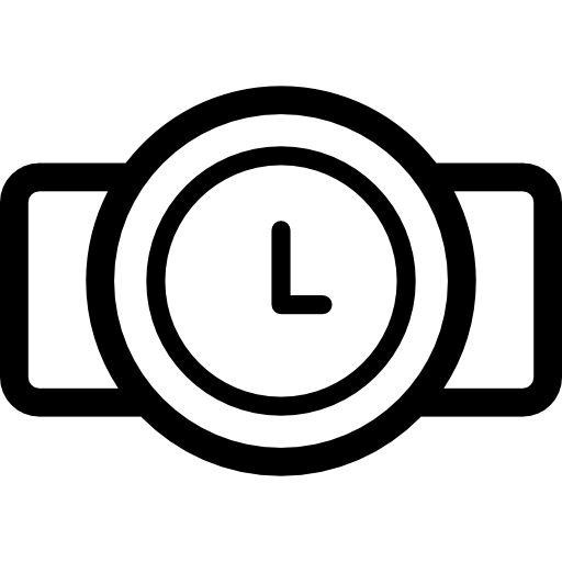 uhr Basic Rounded Lineal icon