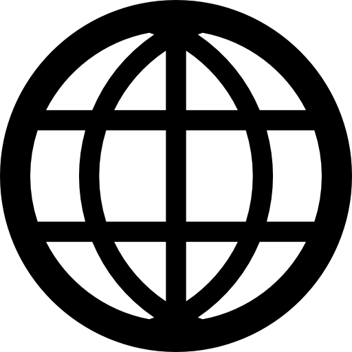 global Basic Rounded Lineal icon