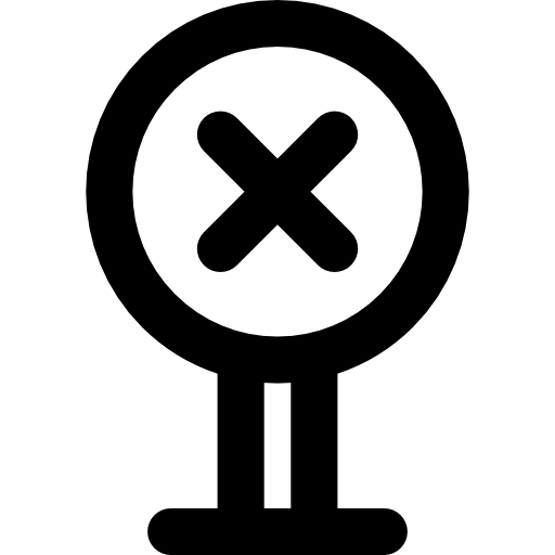 금지 Basic Rounded Lineal icon