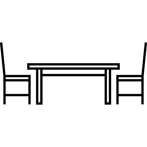 Dinner table  icon