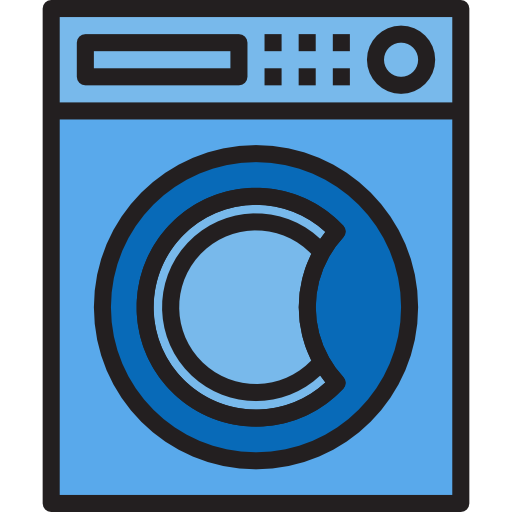 세탁기 srip Lineal Color icon