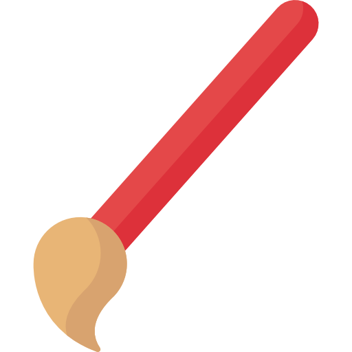 Paint brush Special Flat icon