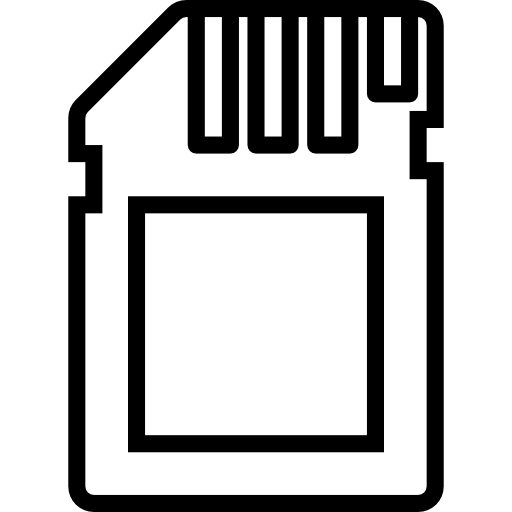 sdカード srip Lineal icon