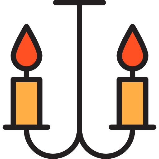 lámpara srip Lineal Color icono