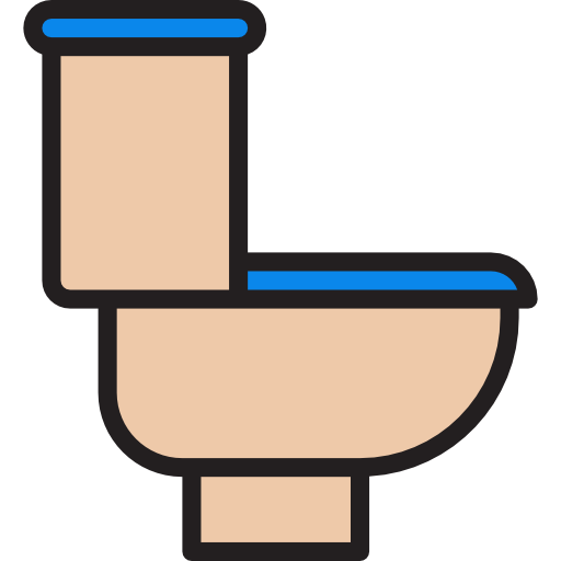Toilet srip Lineal Color icon