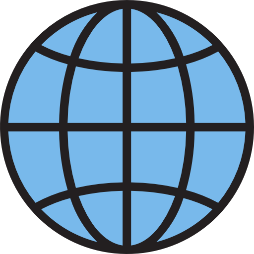 지구 srip Lineal Color icon