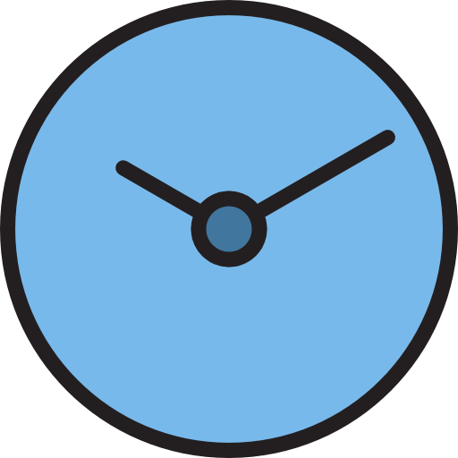 gestión del tiempo srip Lineal Color icono