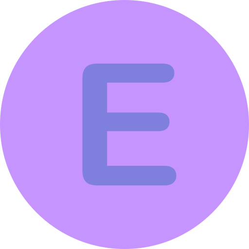 Letter e Generic Flags icon