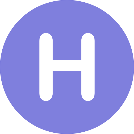 Letter h Generic Mixed icon