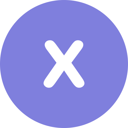 Letter x Generic Mixed icon