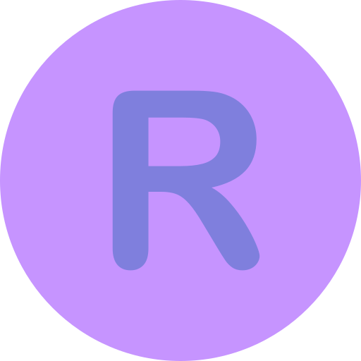 Letter r Generic Flags icon
