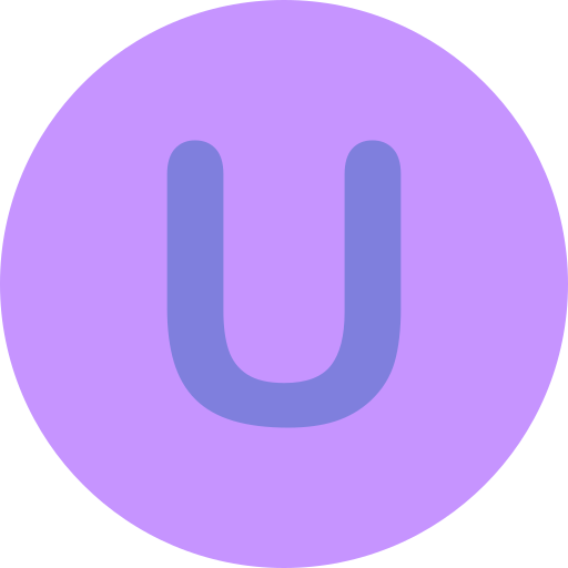 Letter u Generic Flags icon