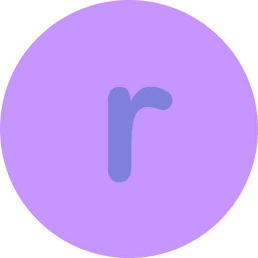 buchstabe r Generic Flat icon
