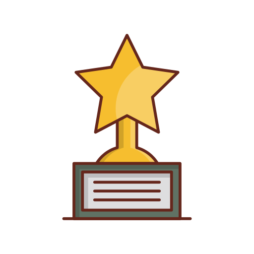 Trophy Generic Outline Color icon