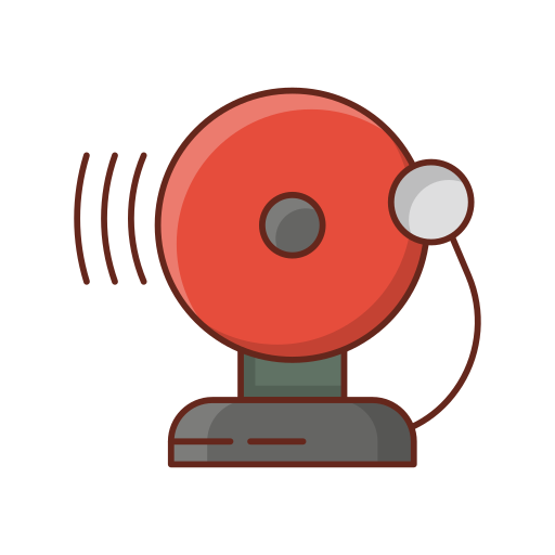 Ring bell Generic Outline Color icon
