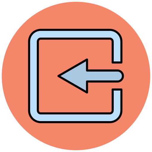 Log in Generic Outline Color icon