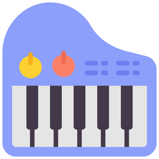 ピアノ Generic Flat icon