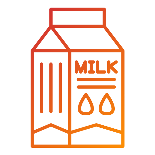 caja de leche Generic Gradient icono