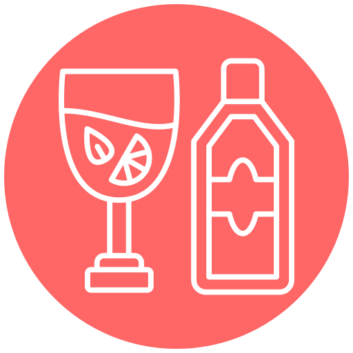 gin tonic Generic Flat icono