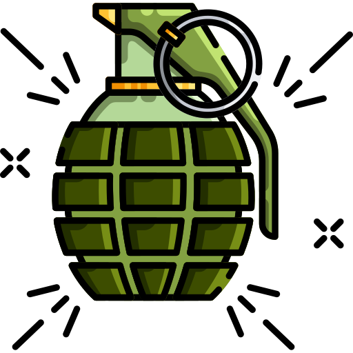 grenade Generic Outline Color Ícone