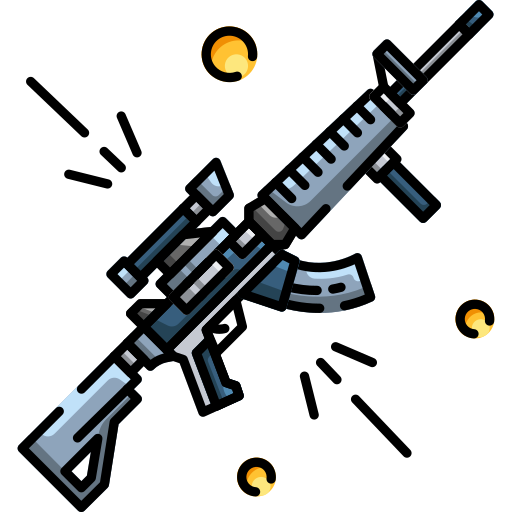 Rifle Generic Outline Color icon