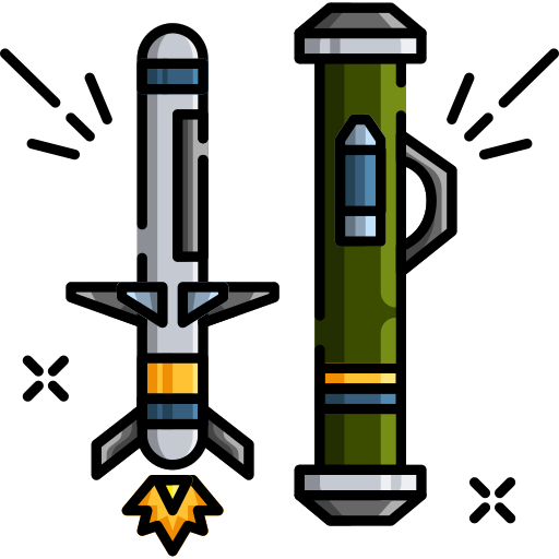 lance-grenades Generic Outline Color Icône