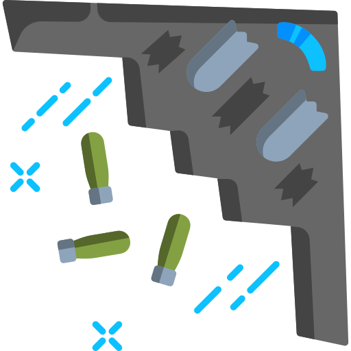 bombardeiro Generic Flat Ícone