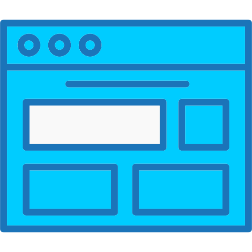 web browser Generic Blue icono