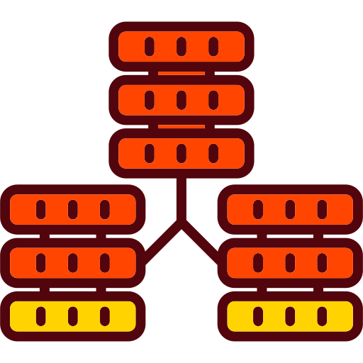 datenbank Generic Outline Color icon