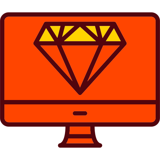 diamant Generic Outline Color icoon